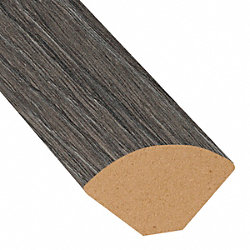 Nordic Fog Oak Laminate 1.075 in wide x 7.5 ft Length X2O Water-Resistant Quarter Round